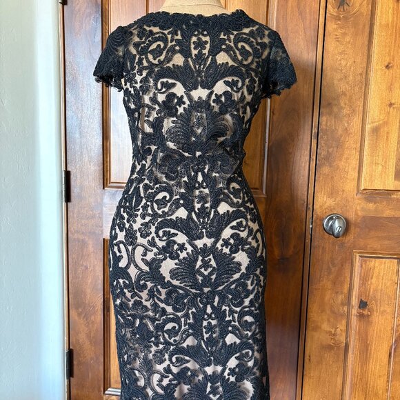 Tadashi Shoji Cocktail Dress. Size 6. Black - Picture 2 of 9